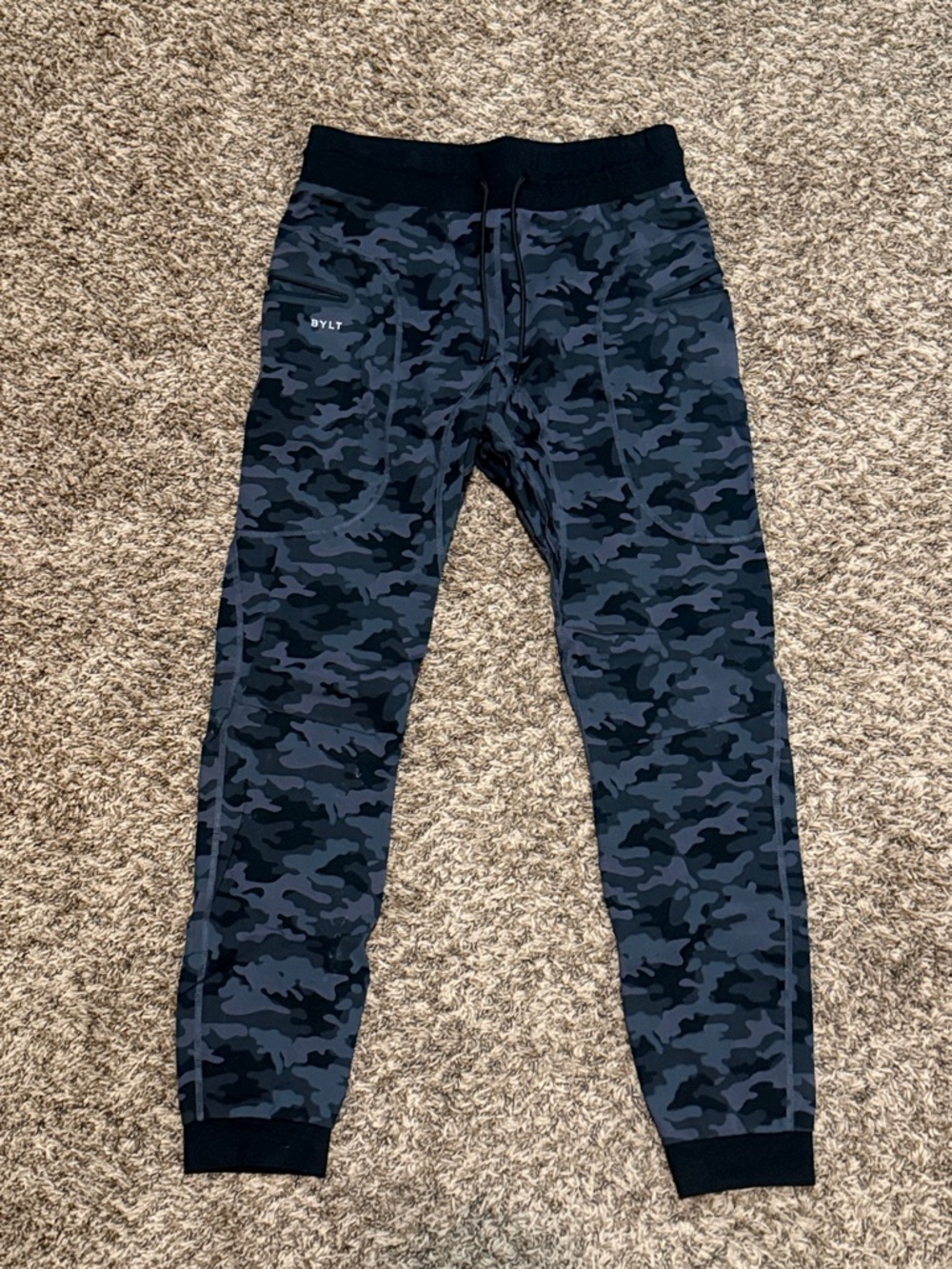 BYLT Elite Joggers Black & Gray Camo